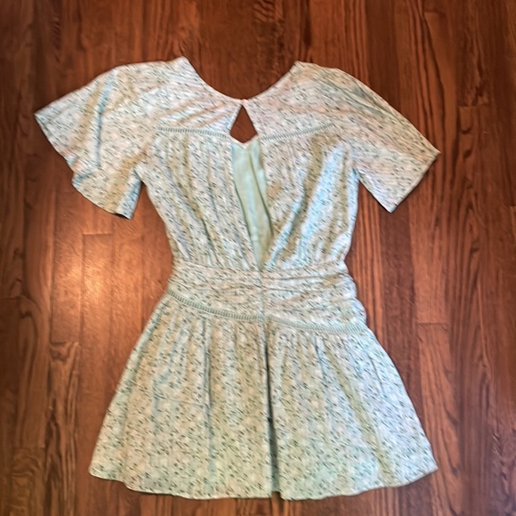 Tularosa Green Mini Dress - Picture 2 of 2